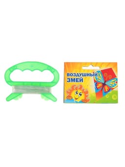 Воздушный змей Funny toys «Истребитель», с леской