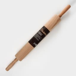 Скалка для теста Adelica, с вращающейся ручкой, 60×6 см, дерево бук