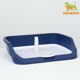 Туалет открытый 53×45×13 см, синий