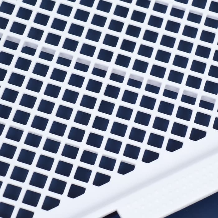 Туалет открытый, 65×50×6 см, со столбиком, пластик, синий