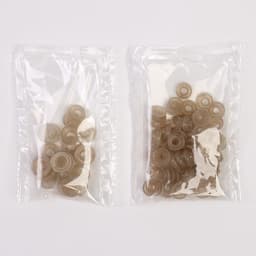 Набор винтовых глазок для кукол и игрушек с заглушками, цвет черный, 142 шт.