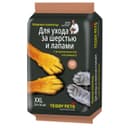 Влажные салфетки для животных Teddy Pets для ухода за лапами, 60 шт.