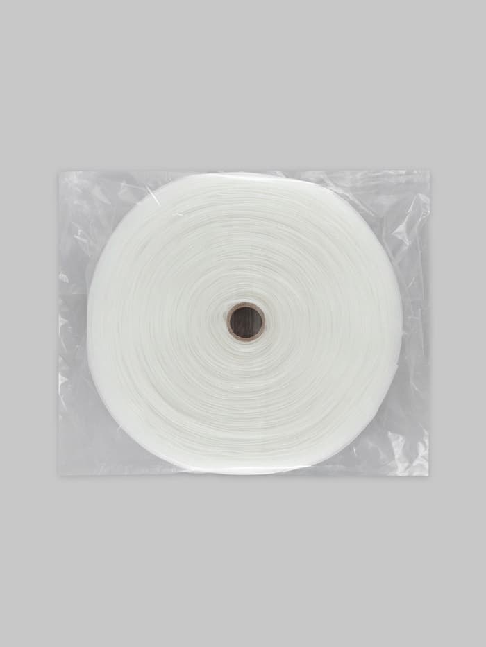 Шторная лента, органза, 4 см, 50±1 м, прозрачная