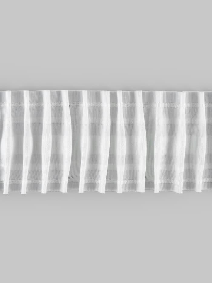 Шторная лента, матовая, 8.5 см, 25±1 м, белая