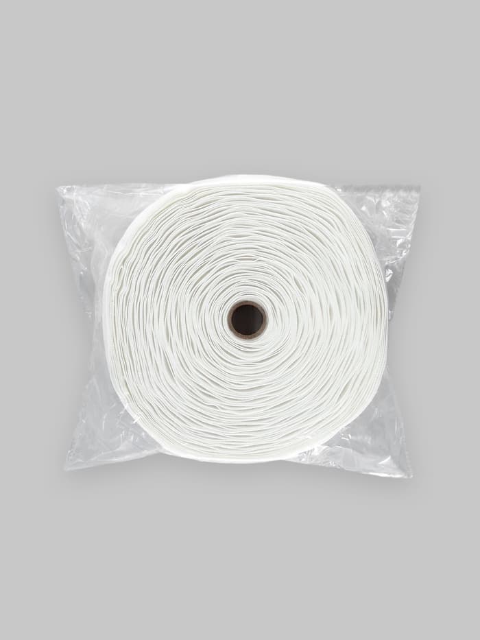 Шторная лента, матовая, 8.5 см, 25±1 м, белая