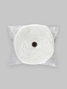 Шторная лента, матовая, 8.5 см, 25±1 м, белая