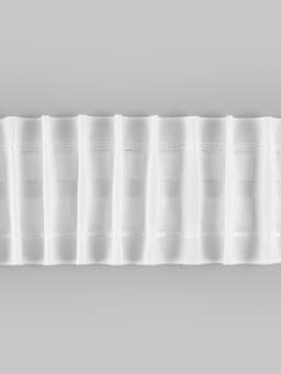 Шторная лента, матовая, 7 см, 30±1 м, белая