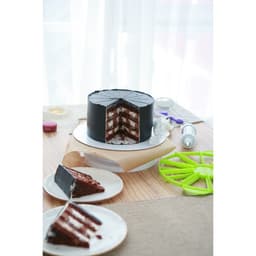 Делитель для торта Доляна, 10/12 частей, 26.5 см, пластик, МИКС