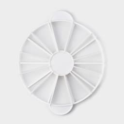 Делитель для торта Доляна, 10/12 частей, 26.5 см, пластик, МИКС