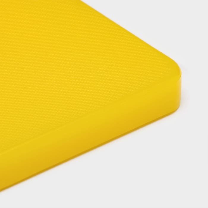 Доска профессиональная разделочная Hanna Knövell, 60×40×1.8 см, жёлтая
