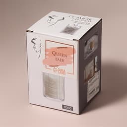 Органайзер для ватных дисков, с крышкой, d=6.7×11 см, прозрачный