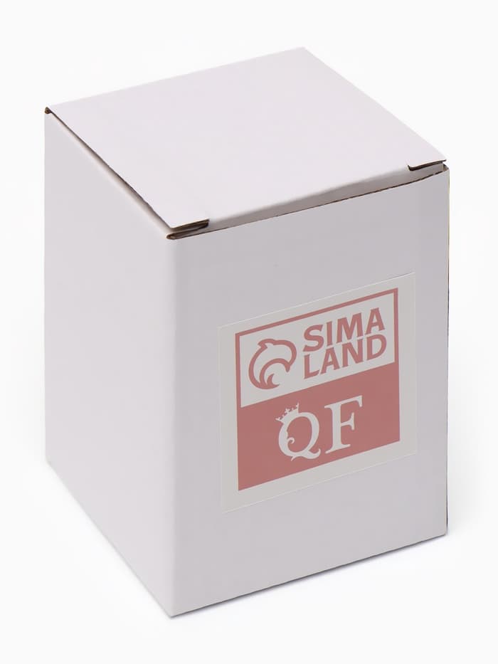 Органайзер для ватных дисков, с крышкой, d=6.7×11 см, прозрачный