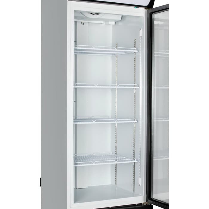 Холодильная витрина NORDFROST RSC 400 GB, класс С, 370 л, чёрно-белая