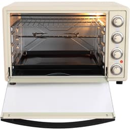 Мини-печь NORDFROST RC 600 Y, 2200 Вт, 60 л, 100-250°С, гриль, конвекция, бежевая