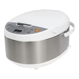 Мультиварка NORDFROST MC 550 WX, 860 Вт, 5 л, 13 программ, тефлон, белая, серебристая