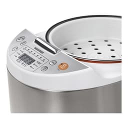 Мультиварка NORDFROST MC 550 WX, 860 Вт, 5 л, 13 программ, тефлон, белая, серебристая