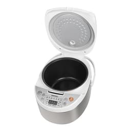 Мультиварка NORDFROST MC 550 WX, 860 Вт, 5 л, 13 программ, тефлон, белая, серебристая