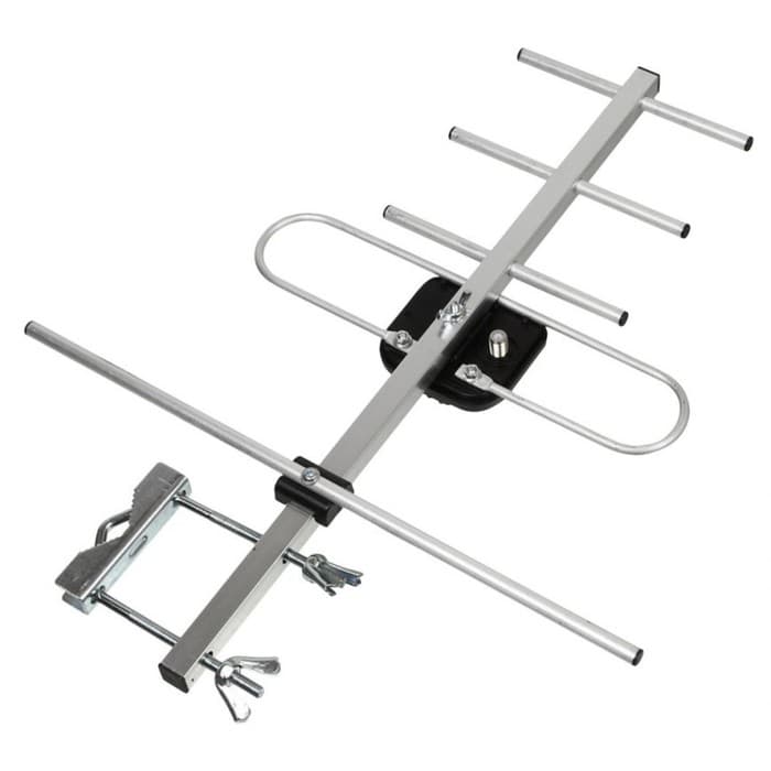 Антенна телевизионная Hyundai H-TAE100, 8 дБ, пассивная, серебристая