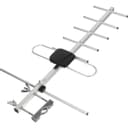 Антенна телевизионная Hyundai H-TAE120, 11 дБ, пассивная, серебристая