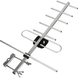 Антенна телевизионная Hyundai H-TAE120, 11 дБ, пассивная, серебристая