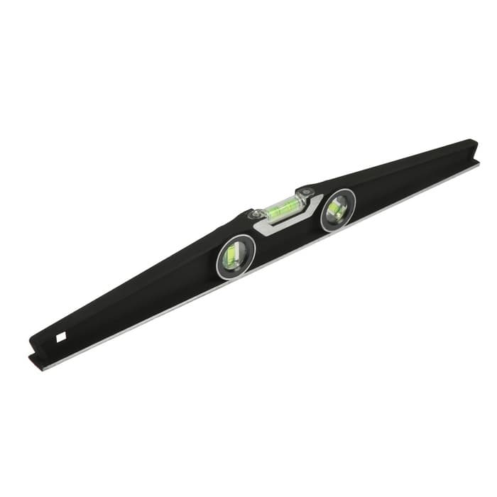 Уровень алюминиевый трапециевидный ТУНДРА ПРОФИ, фрезерованный, 3 глазка, 600 мм