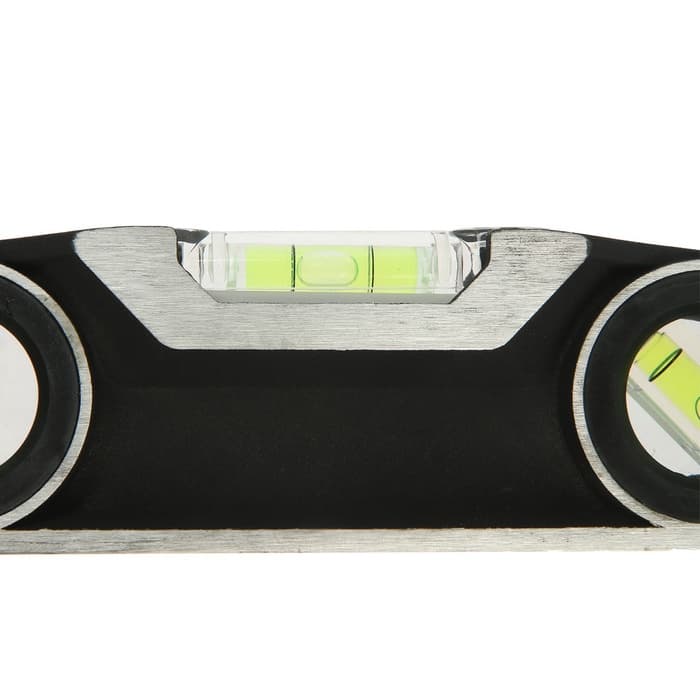 Уровень алюминиевый трапециевидный ТУНДРА ПРОФИ, фрезерованный, 3 глазка, 600 мм