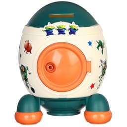 Копилка ракета с набором наклеек, 22.5 см × 18.5 см × 17.5 см, «Игрушки», История игрушек