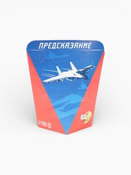 Печенье с предсказанием «С днем защитника отечества», 1 шт.