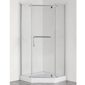 Душевое ограждение Comforty 31N, прозрачное стекло, с поддоном, 90×90×200 см