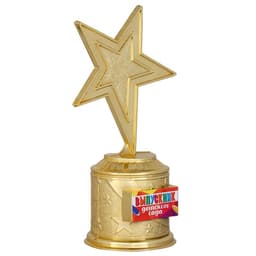 Фигура звезда литая «Выпускник детского сада», 16×6 см