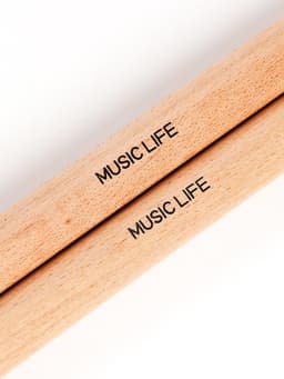 Набор ритмических палочек, 2 шт., Клавесы Music Life, 20×4×2 см