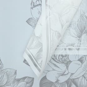 Пленка для цветов и букетов, «Цветы с каймой», белый, 57×57 ±1 см