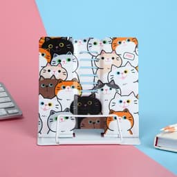 Подставка для книг «Котики», 15.2×18 см