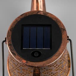 Садовый светильник на солнечной батарее «Лейка», 27×17×11 см, 55 LED, свечение тёплое белое