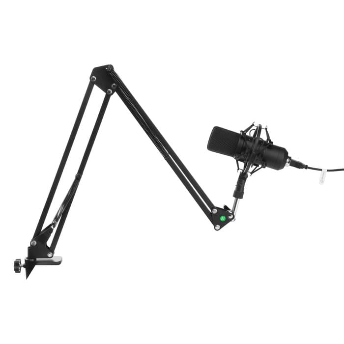 Микрофон проводной Oklick SM-700G, USB, 18 000 Гц, провод 2.5 м, чёрный