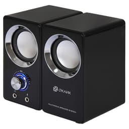 Колонки Oklick OK-116, формат акустики 2.0, 6 Вт, USB, чёрные