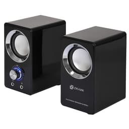Колонки Oklick OK-116, формат акустики 2.0, 6 Вт, USB, чёрные