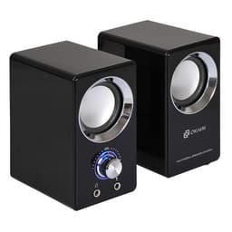 Колонки Oklick OK-116, формат акустики 2.0, 6 Вт, USB, чёрные