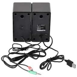 Колонки Oklick OK-116, формат акустики 2.0, 6 Вт, USB, чёрные