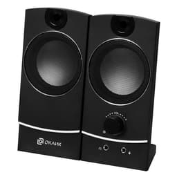 Колонки Oklick OK-118, формат акустики 2.0, 6 Вт, USB, чёрные
