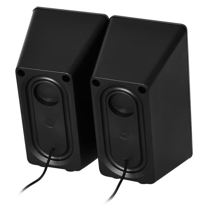 Колонки Oklick OK-165, формат акустики 2.0, 6 Вт, USB, чёрные