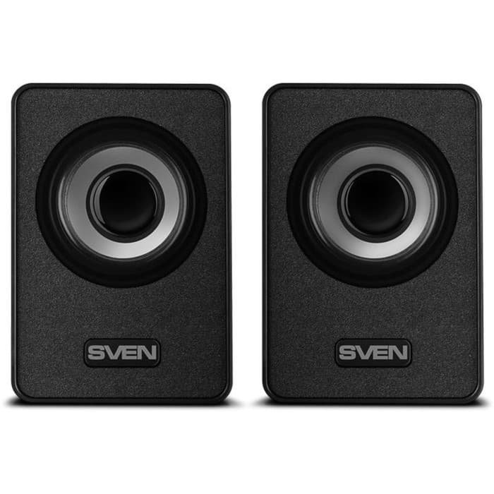 Колонки Sven 135, формат акустики 2.0, 6 Вт, портативные, чёрный