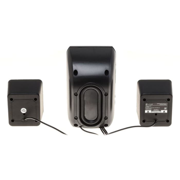Компьютерные колонки Оклик OK-420, 2.1, 3×2 Вт + 5 Вт, USB, Jack 3.5 мм, черные