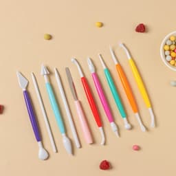 Стеки для моделирования кондитерских украшений Доляна, 10 шт., пластик, МИКС