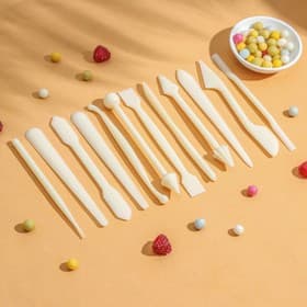 Стеки для моделирования кондитерских украшений Доляна, набор 12 шт., МИКС