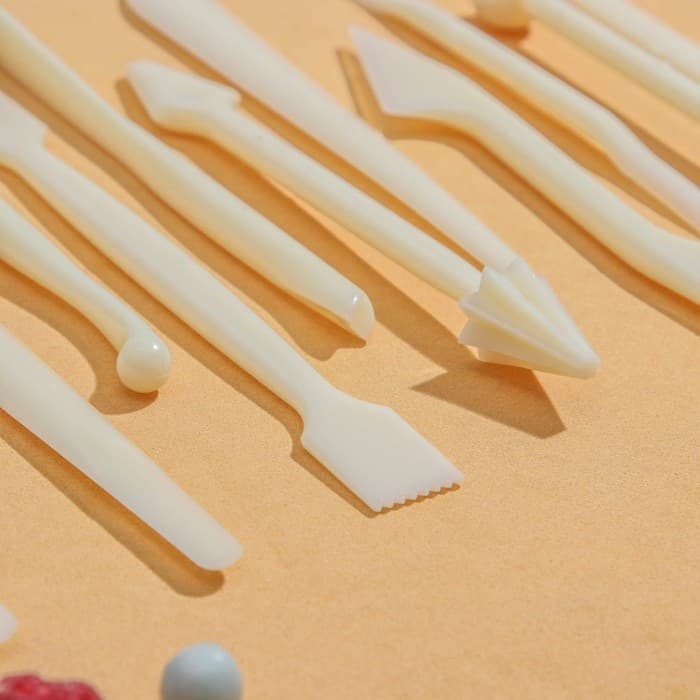 Стеки для моделирования кондитерских украшений Доляна, набор 12 шт., МИКС