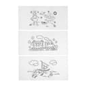 Комплект раскрасок для автомобильного столика, многоразовые, 42×20 см, 3 шт.