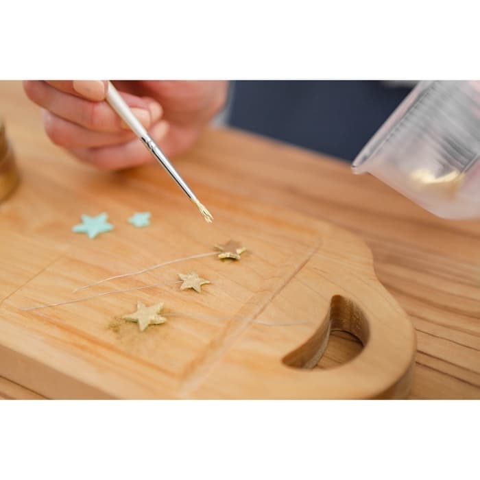 Плунжеры кондитерские Доляна «Звёздочка», набор 3 шт.: d=2 см, d=2.2 см, d=2.5 см, пластик, белые