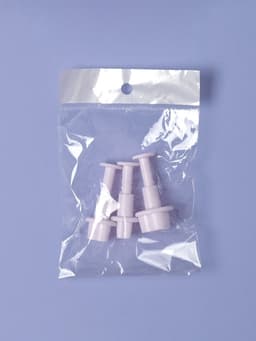 Плунжеры кондитерские «Сердечко», набор 3 шт.: 1.6×1.1 см, 1.4×1 см, 1×1 см, пластик, белые