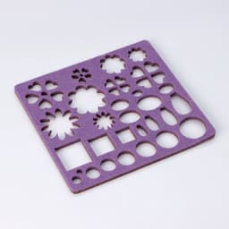 Валяние из шерсти. Набор трафаретов для валяния, 16×16 см, 7 шт.